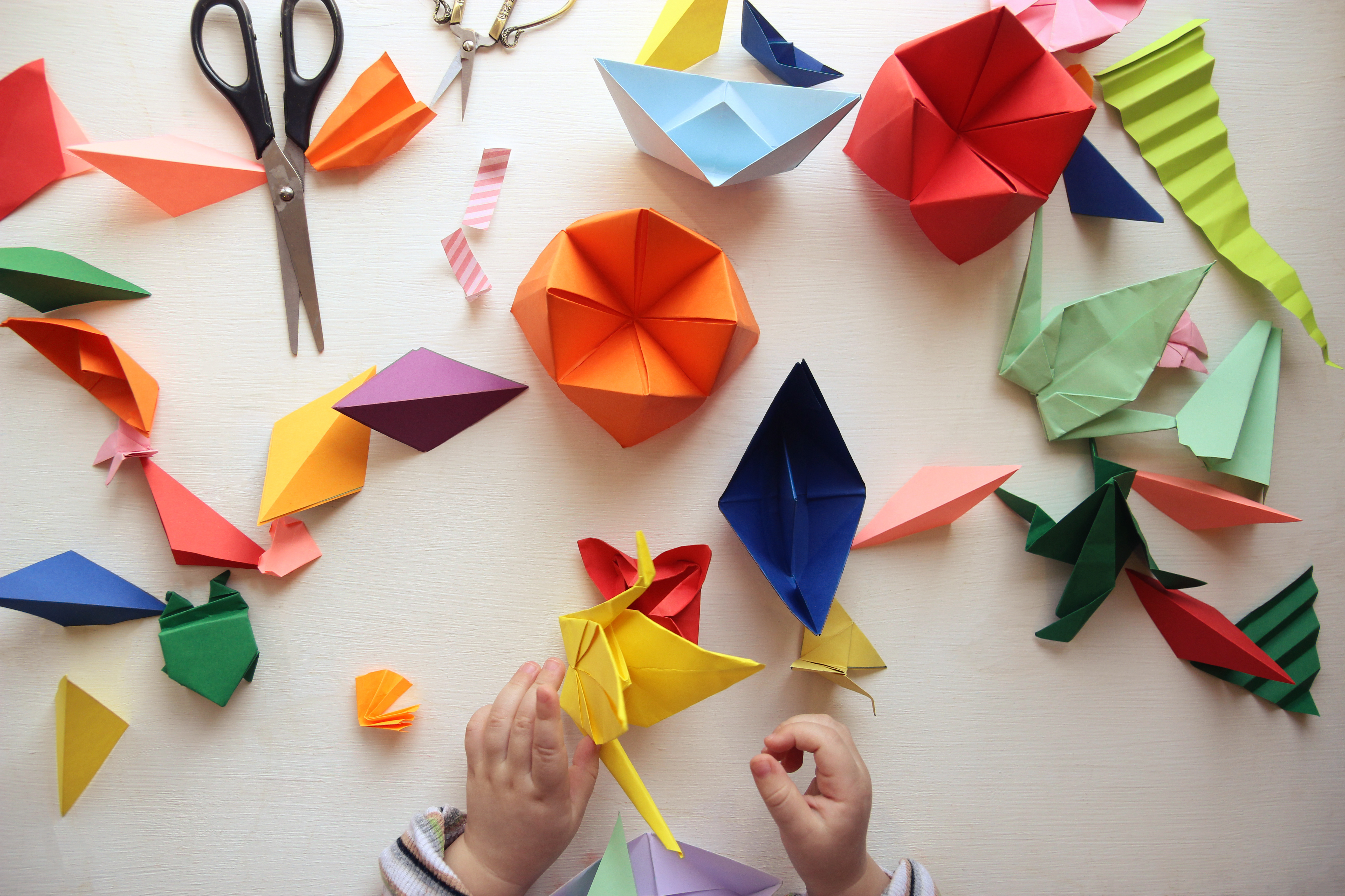 Atelier d'origami - 7/80 ans - Paris 9è - Atelier Enfant Paris 9e
