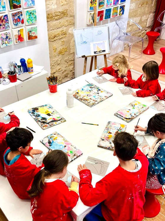 Activités modelage, peinture ou théâtre 5J - 4/14 ans - Lyon 6è