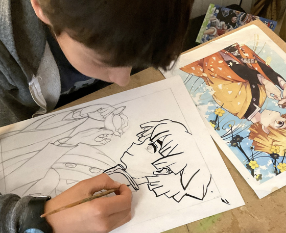 Anniversaire à l’atelier ’Dessinez comme par magie votre univers favori’ ! - Paris 5è
