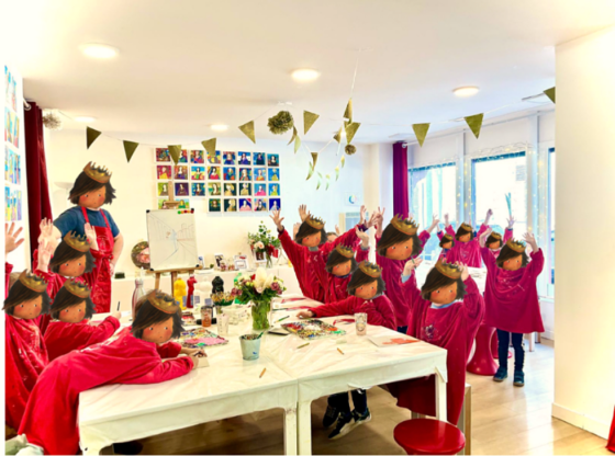 Anniversaire artistique à domicile - 4/14 ans - Lyon 6è