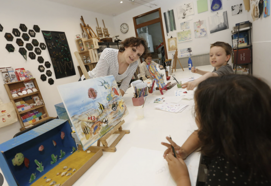 Anniversaire atelier des couleurs à l’atelier - 6/14 ans - Nancy 54