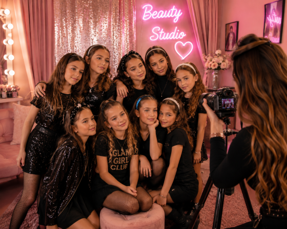 Anniversaire Beauty Studio à domicile - 8/13 ans - Paris et IDF