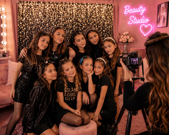 Anniversaire Beauty Studio à domicile - 8/13 ans - Paris et IDF
