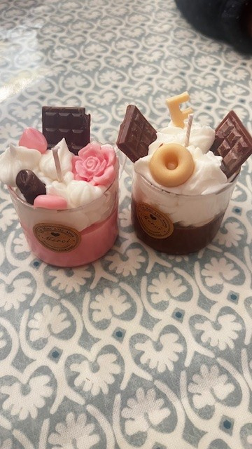 Anniversaire Bougie gourmande - 8/12 ans