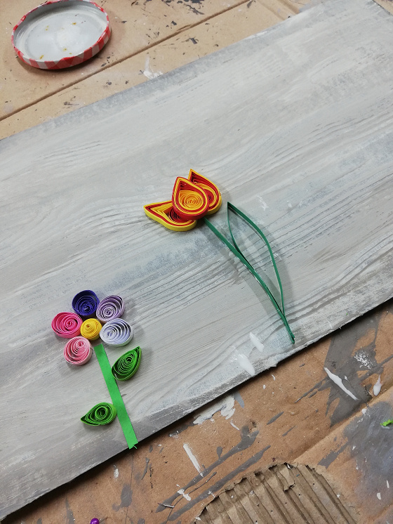Anniversaire bricolage à l’atelier : petit tableau en quilling - 7/12 ans - 78 Triel sur Seine