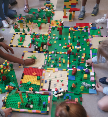 Anniversaire briques LEGO® et moteurs/batteries électriques - 4/12 ans