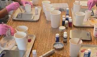 Anniversaire “Design & Moulage en Jesmonite” - 5/13 ans - Paris 20e