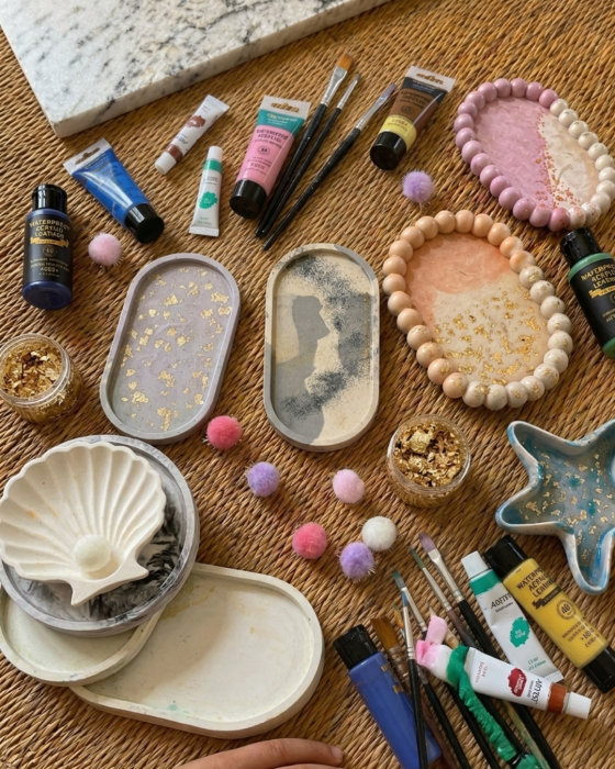 Anniversaire “Design & Moulage en Jesmonite” - 5/13 ans - Paris 20e