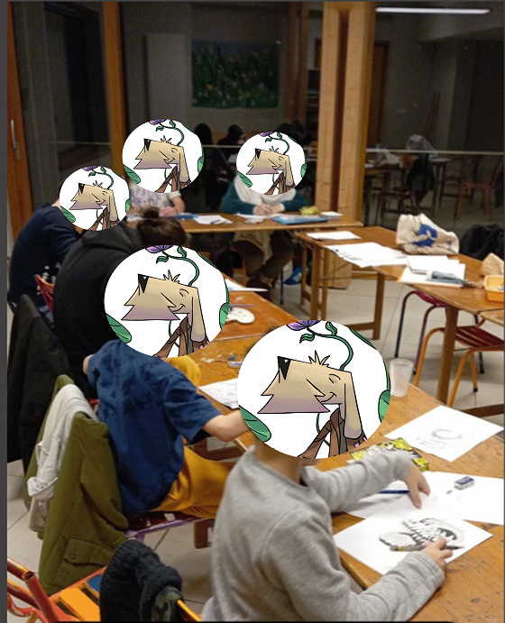 Anniversaire dessin à domicile - 6/15 ans - 69 Millery