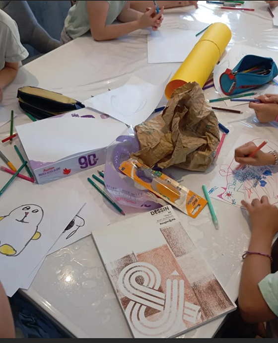 Anniversaire dessin à domicile - 6/15 ans - 69 Millery