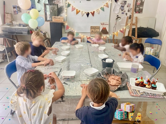 Anniversaire dessin sensoriel à l’atelier - 6/15 ans - Rouen