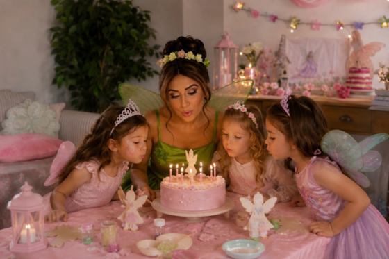 Anniversaire fée à domicile - 3/10 ans - Paris et IDF