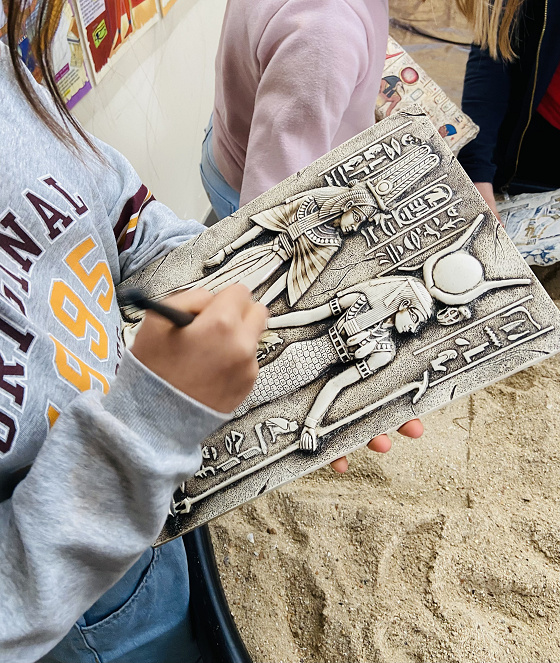 Anniversaire fouilles à domicile&nbsp;: Égypte antique - 3/12 ans - Paris et IDF