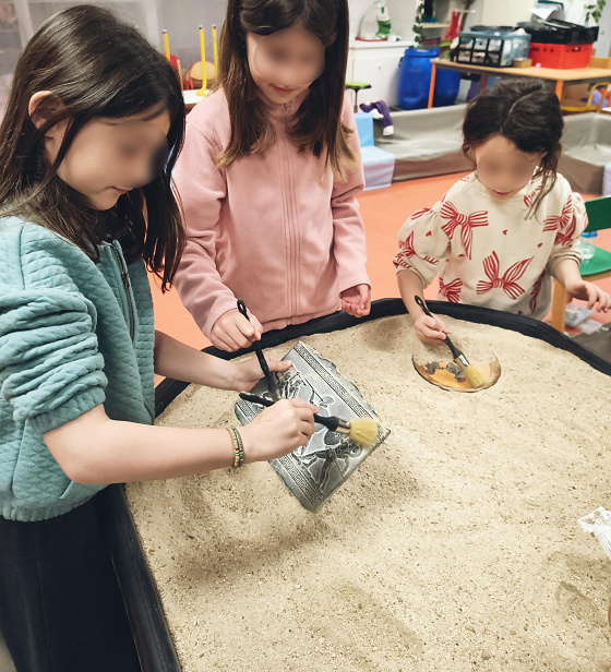 Anniversaire fouilles à domicile&nbsp;: Grèce antique - 3/12 ans - Paris et IDF