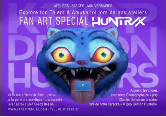 Anniversaire HUNTRIX à la Peinture fluorescente - 7/14 ans - Paris 5e