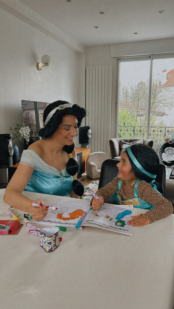 Anniversaire Jasmine à domicile - 3/10 ans - Paris et IDF