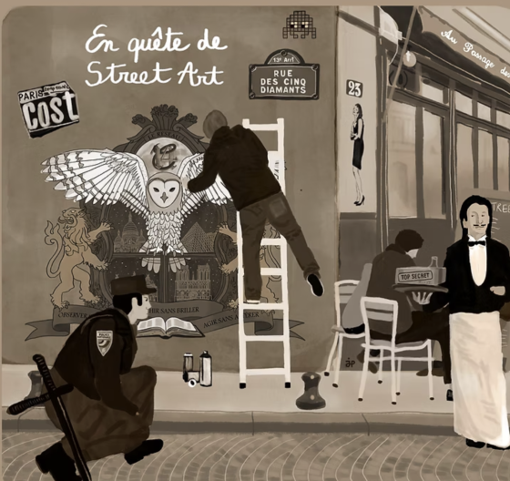 Anniversaire jeu de piste "En quête de Street Art" à la Butte-aux-Cailles - 7/12 ans - Paris 13è