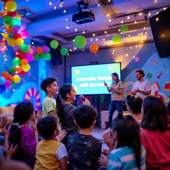 Anniversaire Karaoké à domicile - 6/18 ans - Paris et Ile de France