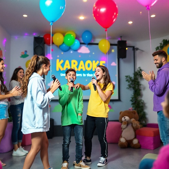Anniversaire Karaoké à domicile - 6/18 ans - Paris et Ile de France