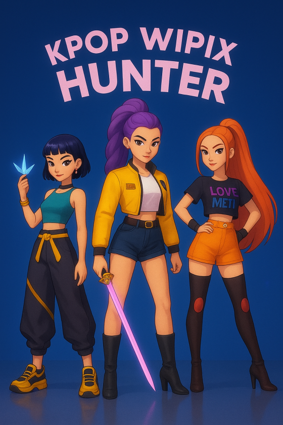 Anniversaire Kpop Demon Hunter à domicile - 3/12 ans - Paris et IDF