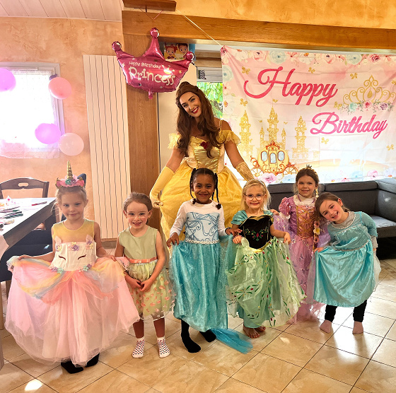 Anniversaire La Belle et la Bête à domicile - 3/10 ans - Paris et IDF