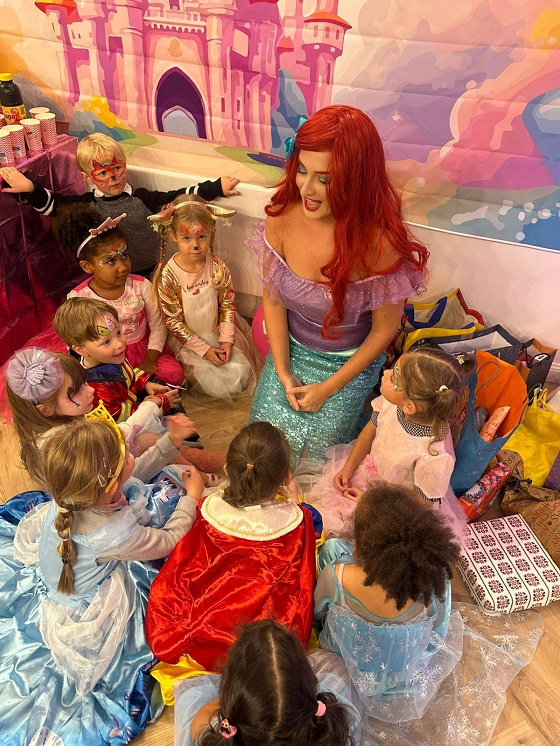 Anniversaire la petite sirène à domicile - 3/10 ans - Paris et IDF