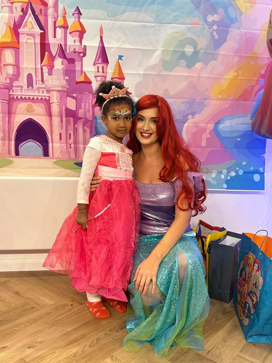 Anniversaire la petite sirène à domicile - 3/10 ans - Paris et IDF