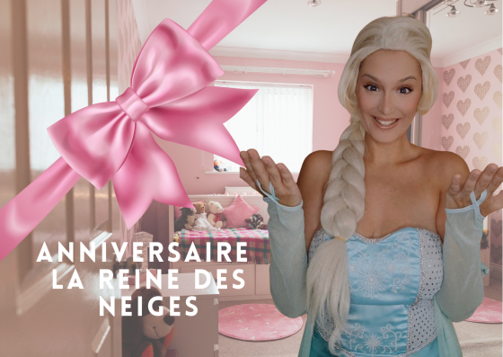 Anniversaire La Reine des Neiges à domicile - 3/10 ans - Paris et IDF