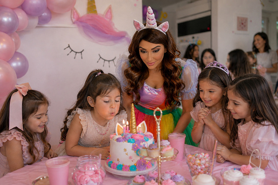 Anniversaire Licorne à domicile - 3/10 ans - Paris et IDF