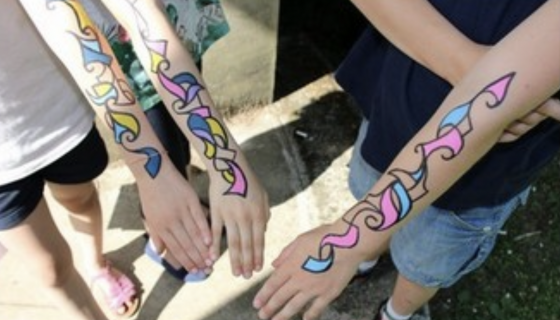 Anniversaire Maquillage artistique, tatoo & body-painting à domicile - 6/14 ans - Paris et IDF