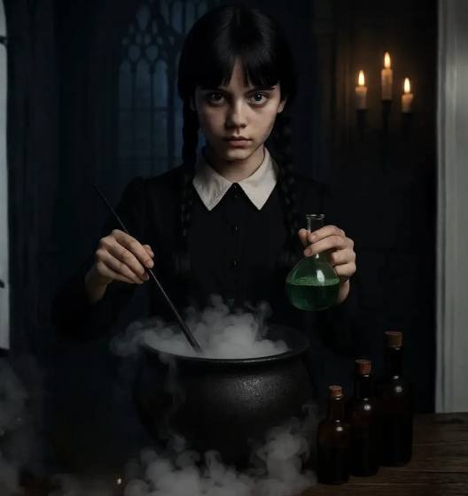 Anniversaire Mercredi Addams à domicile - 5/14 ans - 74 Annecy