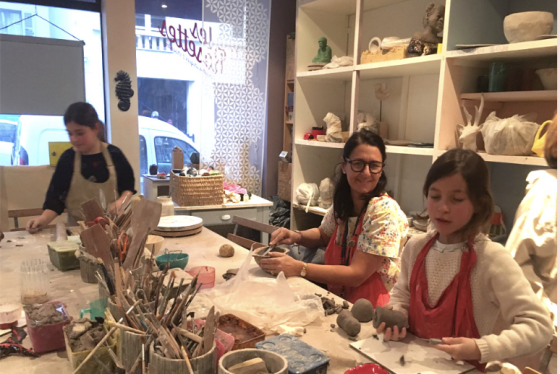 Anniversaire modelage à l’atelier - 6/12 ans - Paris 17è