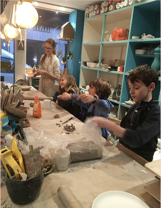 Anniversaire modelage à l’atelier - 6/12 ans - Paris 17è