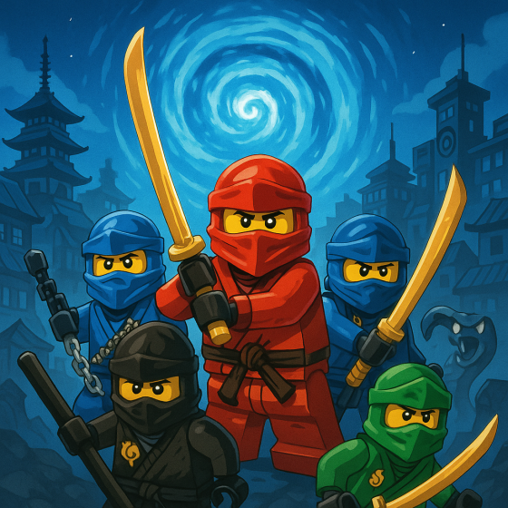 Anniversaire NINJAGO à domicile - 3/12 ans - Paris et IDF