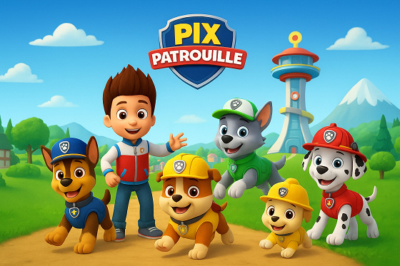 Anniversaire Pat’patrouille à domicile - 3/12 ans - Paris et IDF