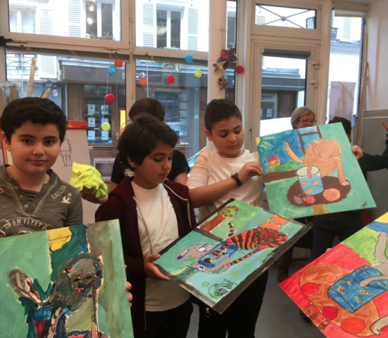 Anniversaire peinture ou dessin - 6/12 ans - Paris 17è