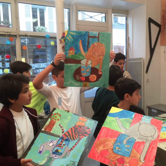 Anniversaire peinture ou dessin - 6/12 ans - Paris 17è