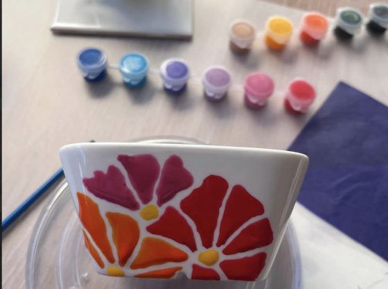 Anniversaire Peinture sur céramique à domicile - Paris & IDF