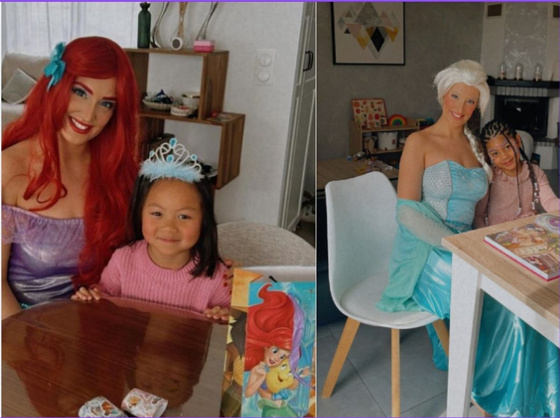 Anniversaire Princesse à domicile - 3/10 ans - Paris et Ile de France