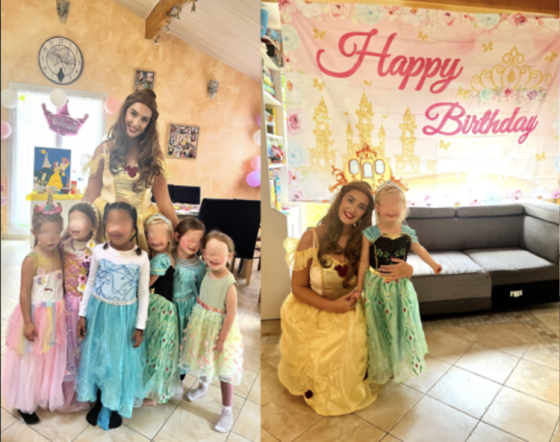 Anniversaire Princesse/ super-héros à domicile - 3/10 ans - Paris et IDF