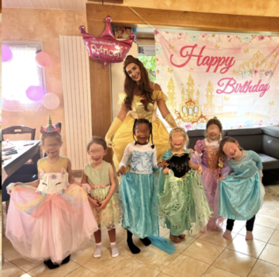 Anniversaire Princesse/ super-héros à domicile - 3/10 ans - Paris et IDF