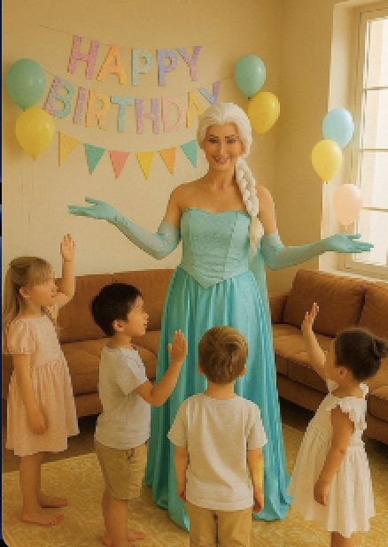 Anniversaire Raiponce à domicile - 3/10 ans - Paris et IDF