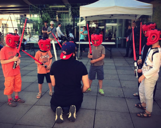 Anniversaire sabre laser - 6/16 ans - Paris 17è