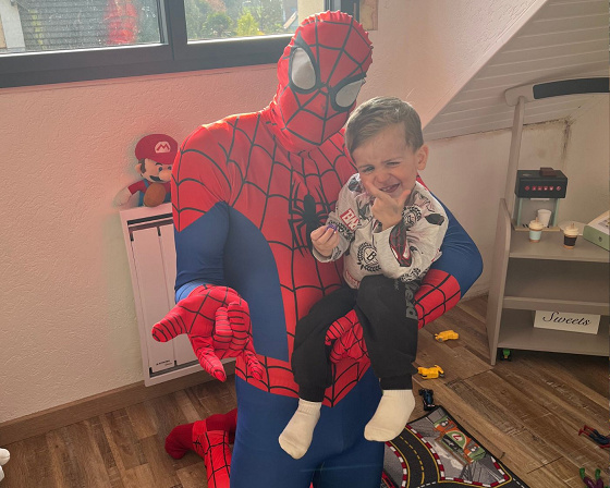 Anniversaire Spiderman à domicile - 3/10 ans - Paris et IDF
