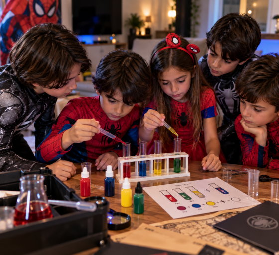 Anniversaire Spiderman Mission Secrète - 8/13 ans - IDF et Paris