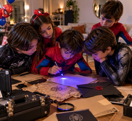 Anniversaire Spiderman Mission Secrète - 8/13 ans - IDF et Paris