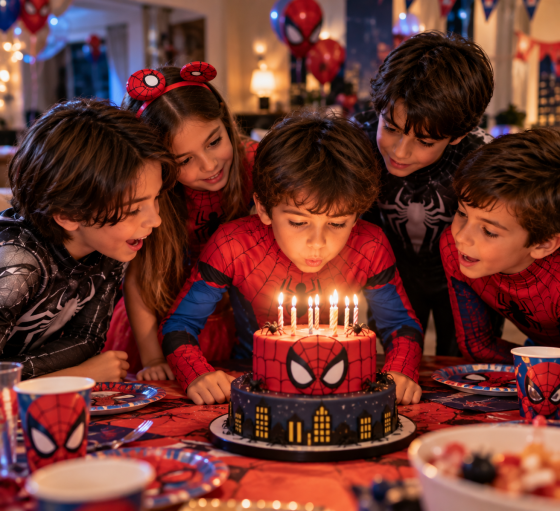 Anniversaire Spiderman Mission Secrète - 8/13 ans - IDF et Paris