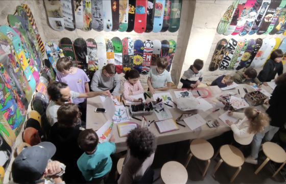 Anniversaire street art - 6/17 ans - Paris 3è