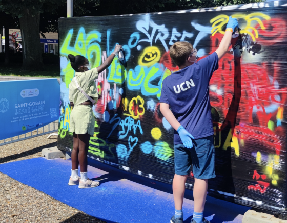 Anniversaire street art - 6/17 ans - Paris 3è