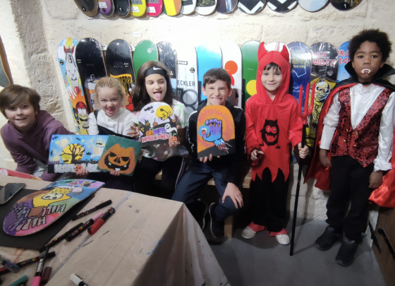 Anniversaire street art - 6/17 ans - Paris 3è